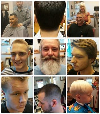 All cuts and styles, current and retro