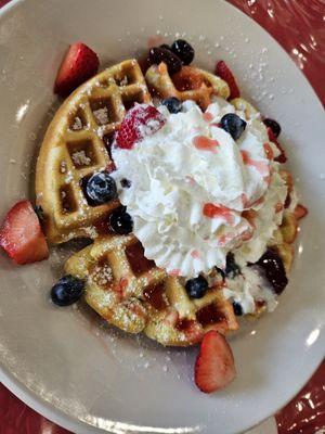 Very Berry Waffle