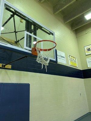 Yet another torn net.