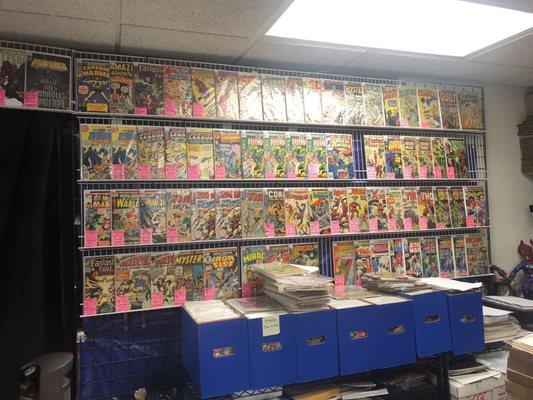 Another wall of comics.