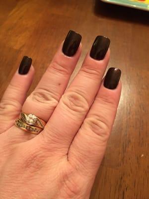 Nails done on 12/31/2015