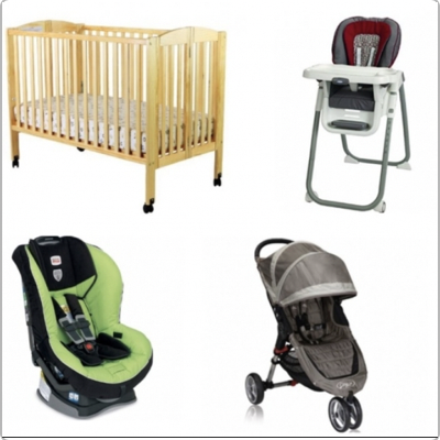 Baby equipment rental available, please inquire before!