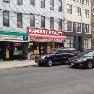 It's right next to Kanduit Realty.