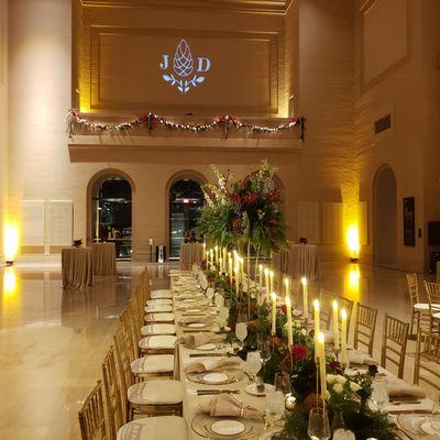 Spectacular Candle-lit reception!