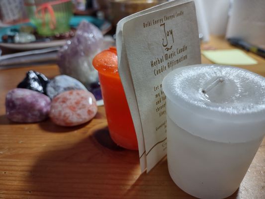 Crystal Journey's Candles, and oldie Witch favorite!