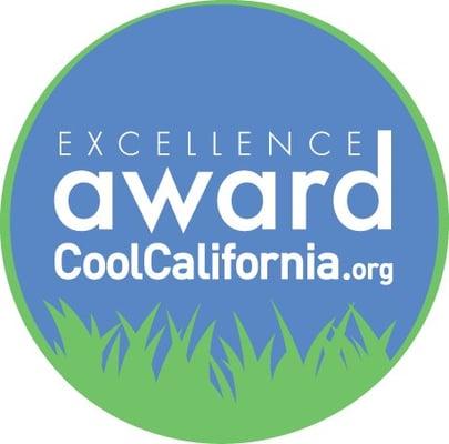 12/3/09 - Hesperian Cleaners, Inc. is awarded the coolcalifornia.org excellence award