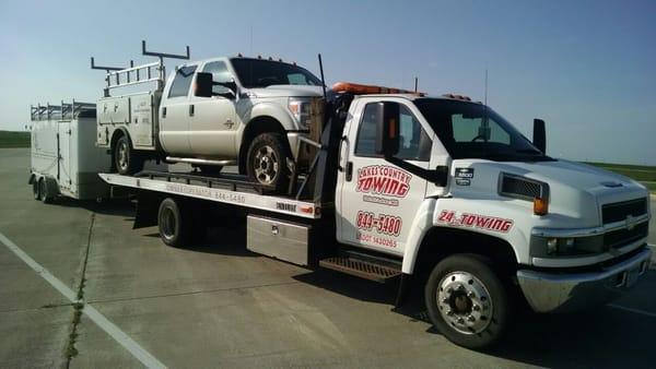 We can also tow your trailer