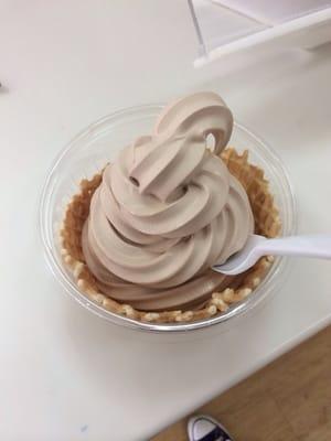 Nutella soft serve