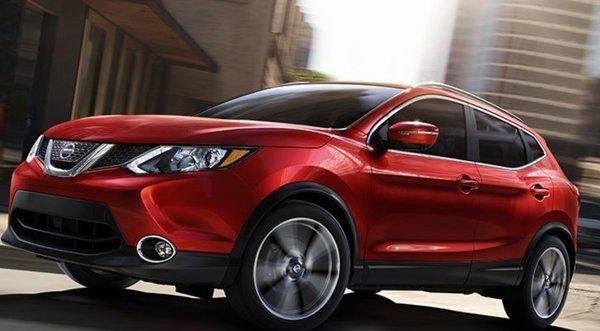 The SUV we currently use for transportation is a 2017 Nissan Rogue Sport, just like the one in this picture.