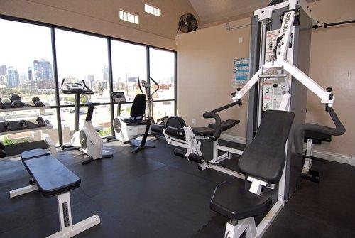 Fitness Center w/City Views