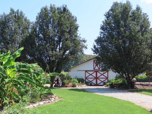 Front of Stables