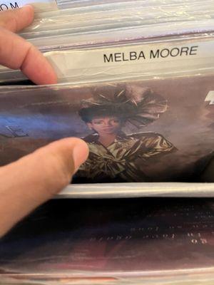 Found some Melba Moore vinyl. If you don't know Melba Moore Google this legend.