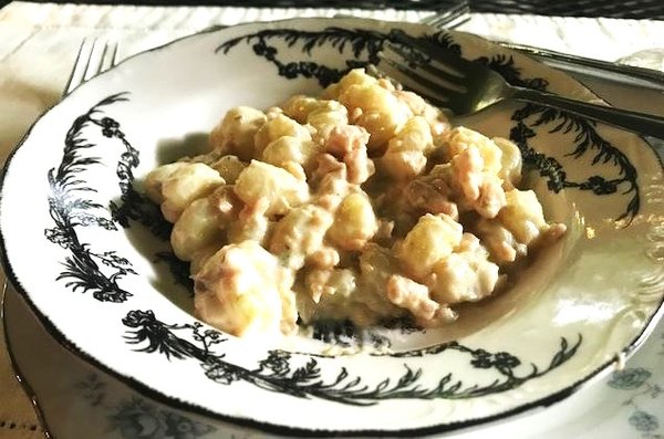 Gnocchi with Salmon