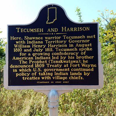 Tecumseh plaque pt 1