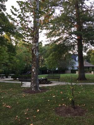 Memorial Benches and Fountain Walker Park                                    169 East Washington Avenue 63122