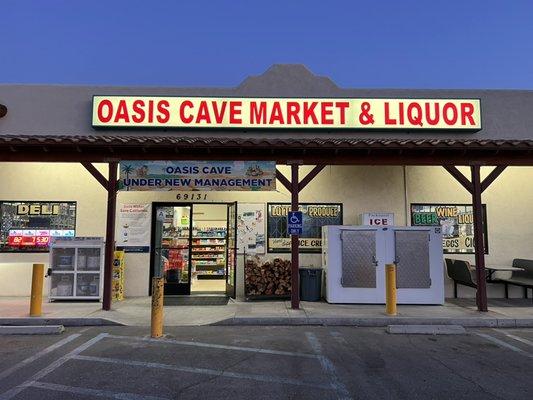 Welcome to the Oasis Cave Market.