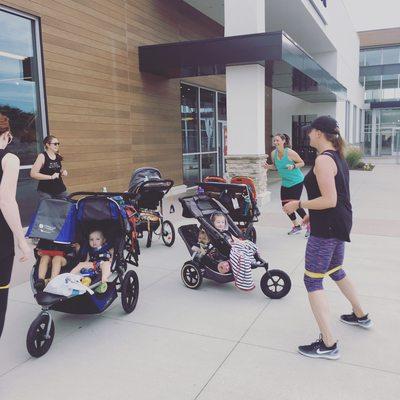 Stroller Strides at The Block Northway