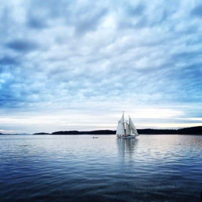 Another Schooner on the waters as seen from Spike Africa