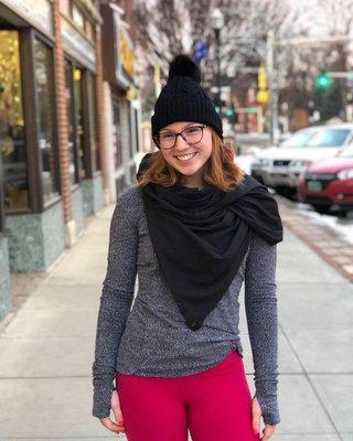 lululemon winter gear has us feeling cozy for colder temps.