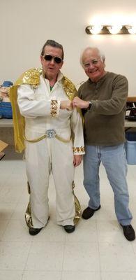 Elvis and fan at auction