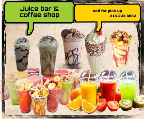 juice bar &caffe shop