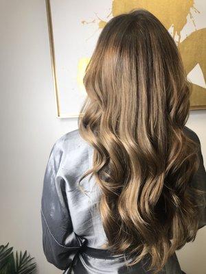 Natural balayage