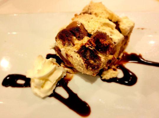 Flavorful tiramisu. Dessert comes with meal.