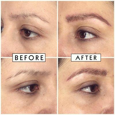 Microblading Before and After