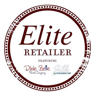 We are thrilled to be accepted as an Elite Retailer for Dixie Belle Paint Company!!