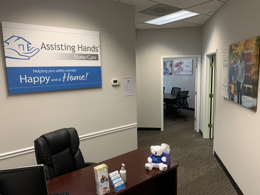 A local Home Care agency with a well organized and clean office space sets expectations!