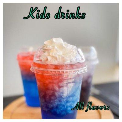 Kid drinks