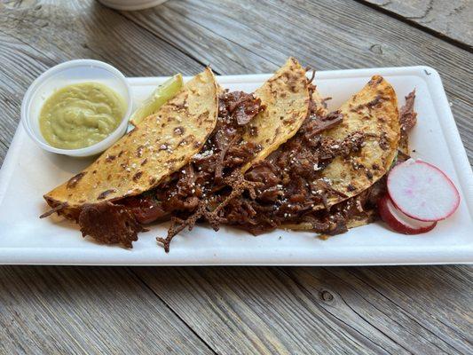 Birria tacos