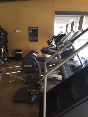 Stair master and ellipticals