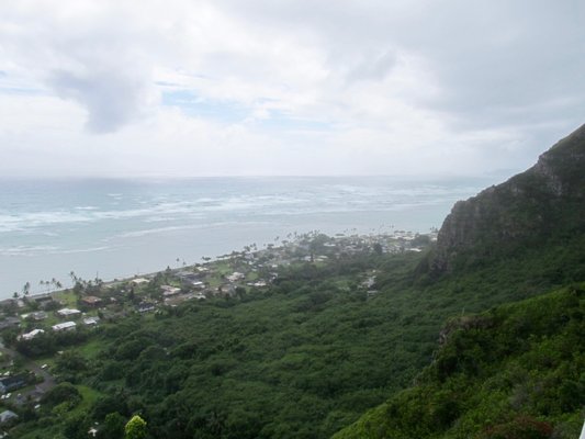 View towards Kaneohe