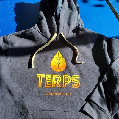 Screenprinting on Next Level Brand Hoodies