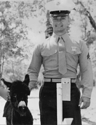 That's me in Ankara, Turkey.  I was a Marine Security Guard at the American Embassy, and other major installations.  Retired from the Corps