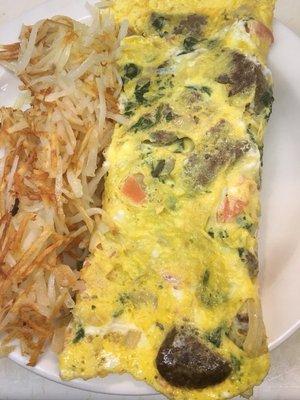 Mediterranean omelette