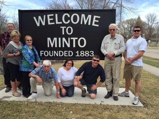 PNA team members at Minto ND