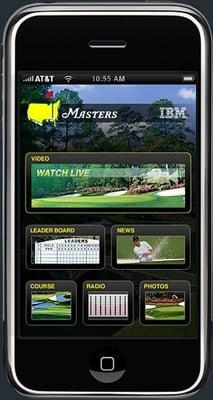 Masters iPhone App