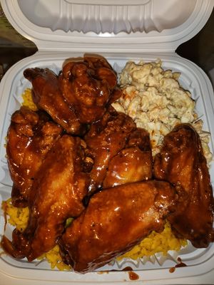 Honey BBQ WING DINNER