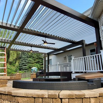 Apollo Louvered Roof By Breslow Home Design.