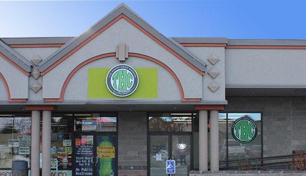 Storefront- We are in a convenient strip mall in the middle of Wenatchee.