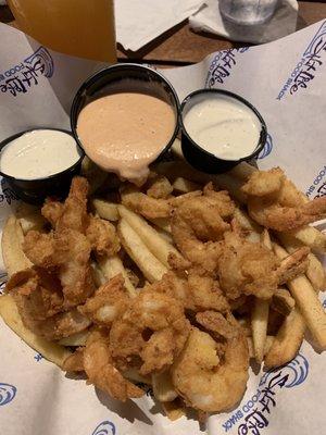 Fried shrimp basket