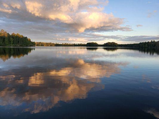 Beautiful lake that's not heavily developed!