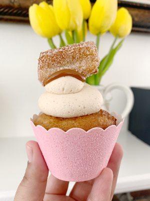 Churro cupcake $30 dozen