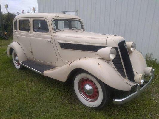 1937 Studebaker Dictator. Before shot.