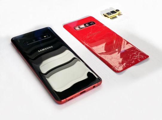 Replacing the rear glass and camera on Samsung