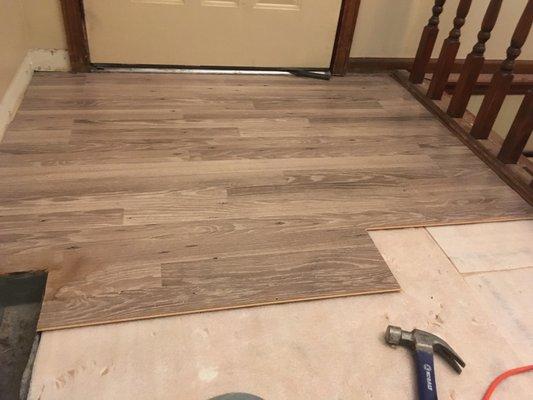 Flooring project