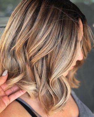 blonde balayage