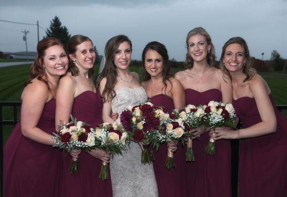 Bridal hair makeup